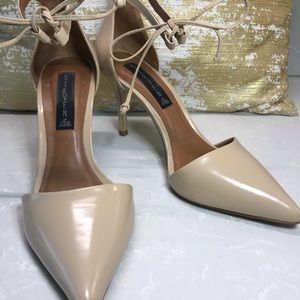 Steven By Steve Madden Struts Ankle Lace Pump